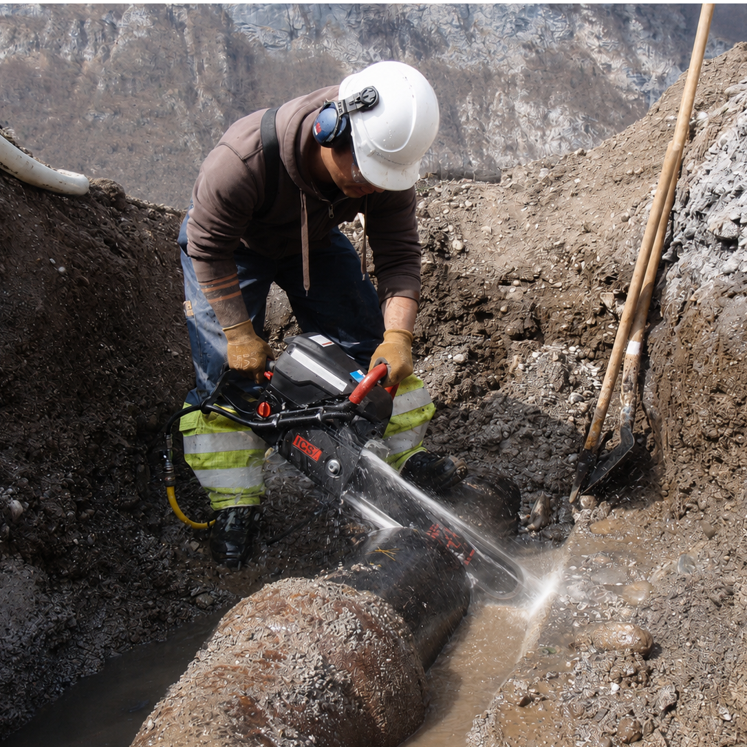 695 PowerGrit Pipe Cutting Saw