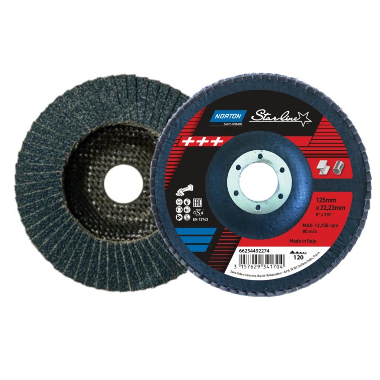 Norton Starline Zirconia Flap Disc