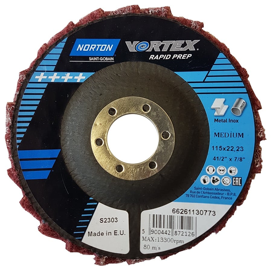 Norton Vortex Rapid Prep Flap Disc - Image 4