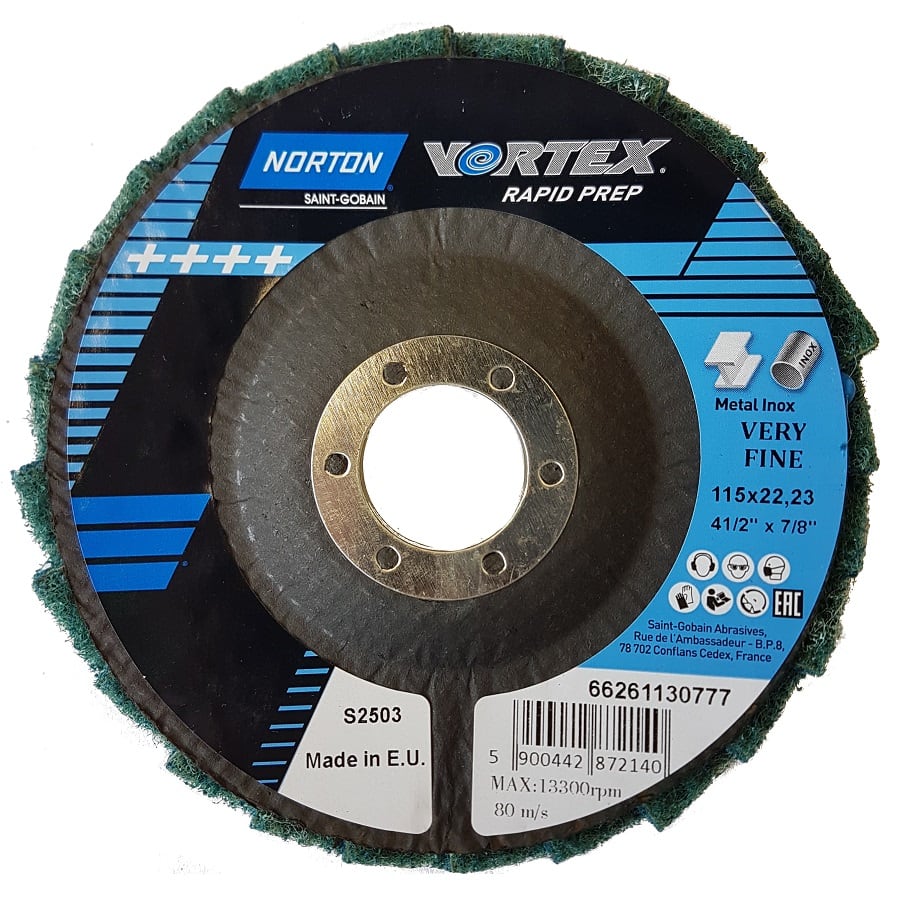 Norton Vortex Rapid Prep Flap Disc - Image 6