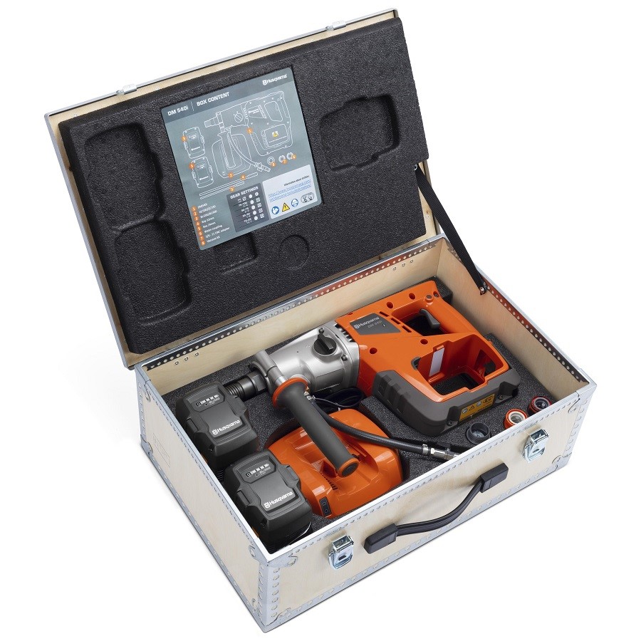 Husqvarna DM540i Battery Powered Core Drill Motor - Image 4