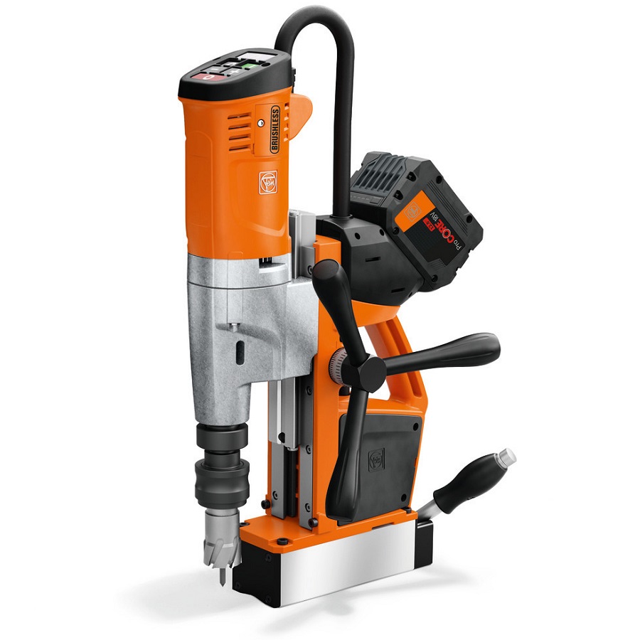 Fein AKBU 35 PMQW AS Cordless Universal Magnetic Core Drill - Image 2