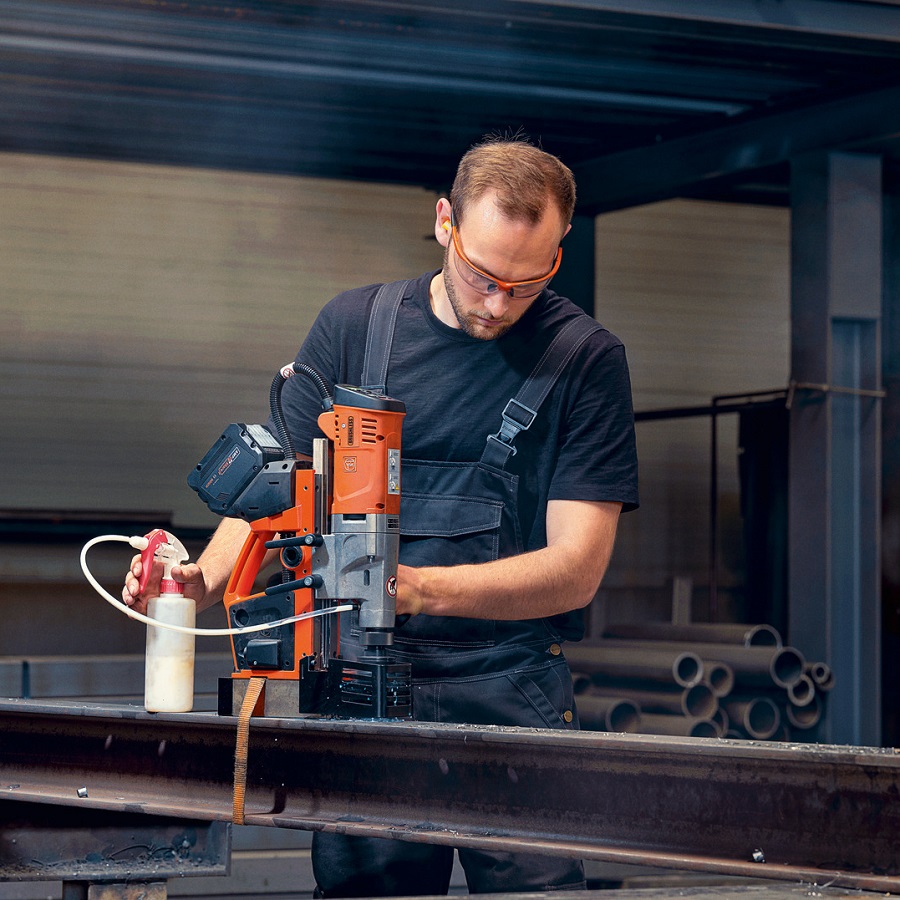Fein AKBU 35 PMQW AS Cordless Universal Magnetic Core Drill - Image 11
