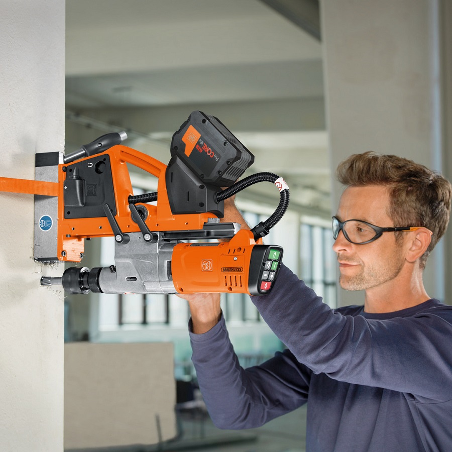Fein AKBU 35 PMQW AS Cordless Universal Magnetic Core Drill - Image 10