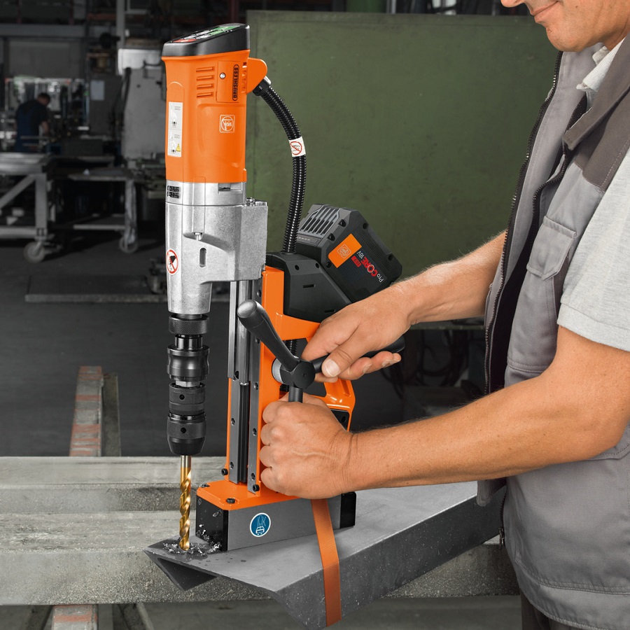 Fein AKBU 35 PMQW AS Cordless Universal Magnetic Core Drill - Image 7