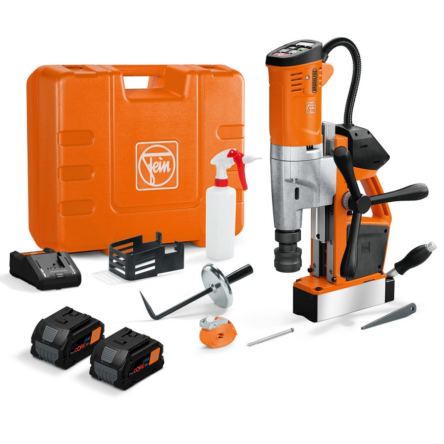 Fein AKBU 35 PMQW AS Cordless Universal Magnetic Core Drill - Image 4