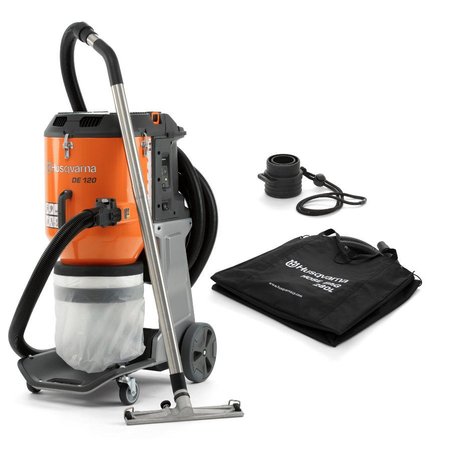 Husqvarna DE120 HEPA Dust Extractor 110v Electric - Image 3