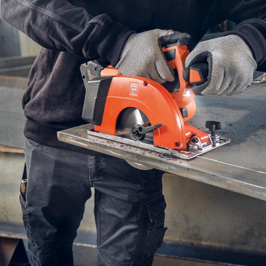 Fein AHKS18-57 AS F-Iron Cut 57 Cordless Circular Saw for Metal - Image 6