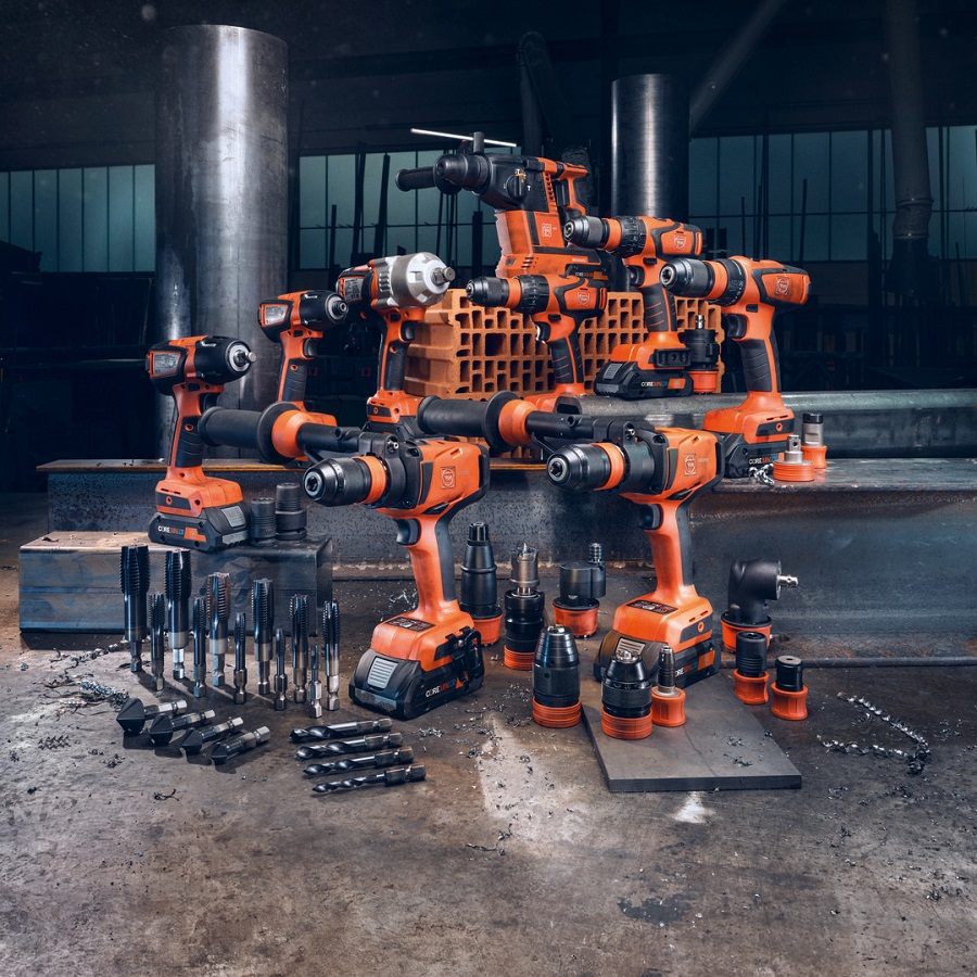 Fein ABH 18-26 AS Rotary Cordless SDS + Hammer Drill - Image 5