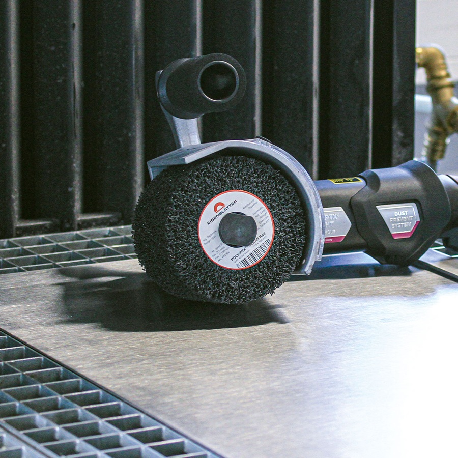 POLY-PTX Clean Wheels Soft 115x100mm with 19mm Keyway Centre - Image 3